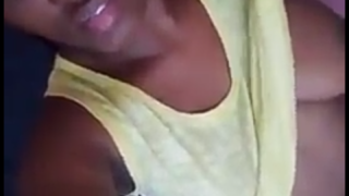 Horny wet pussy big tits african woman.