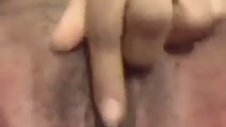 Mzansi pussy slut Nelly finger fucking herself.