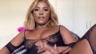 Latest mzansi porn xxx Anelay fucking her coochie with a toy.
