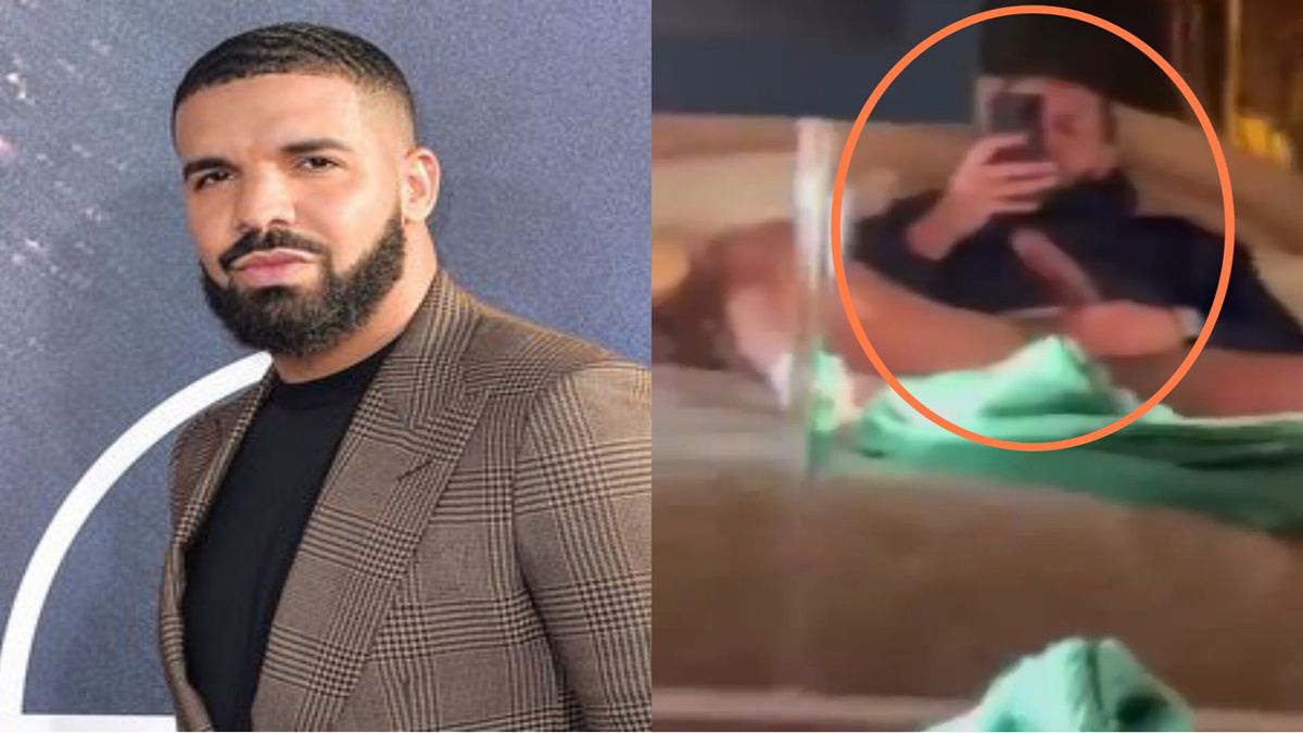 Drake meat leak photo trending on social media.