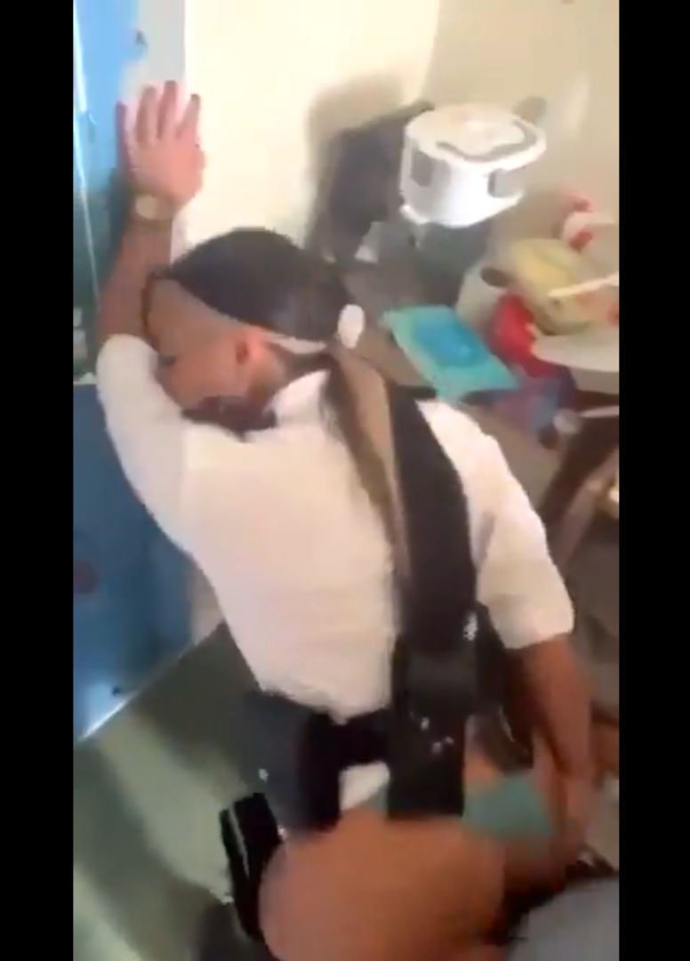 Uk prison guard video filmed having sex with an inmate in his prison cell.