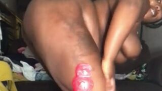 Twerking fat ass