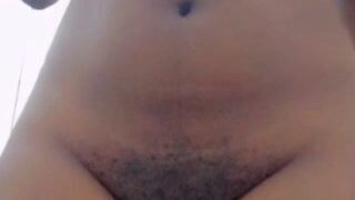 Viewing hairy pussy